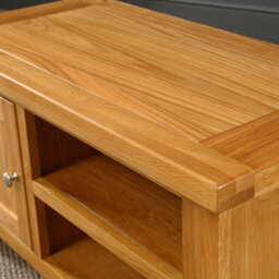 The Furniture Market Cheshire Oak Small Tv Unit Up To 45 Tv Size - thumbnail 5
