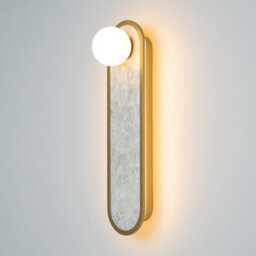Luminosa Lighting Luminosa Blink Led Wall Lamp Brass - thumbnail 3