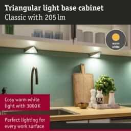 Paulmann 93572 Led Furniture Luminaire With Proximity Sensor Rectangular Incl. 3X2.8W Brushed Iron Cabinet Light Metal, - thumbnail 5