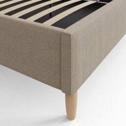 Gfw Florence Boucle Ottoman Storage Bed 135Cm  Natural Stone - thumbnail 7