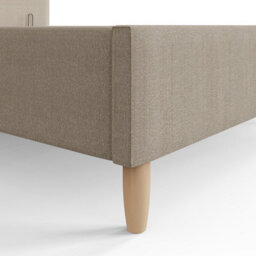 Gfw Florence Boucle Ottoman Storage Bed 135Cm  Natural Stone - thumbnail 6
