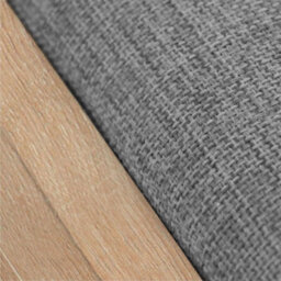 Gr8 Home Wooden Ottoman Shoes Storage Rack Bench Padded Grey Seat Cabinet Cupboard Stand - thumbnail 5