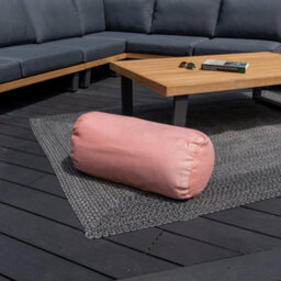 Agora Scala Coral Large Round Bolster Cushion - 60Cm X 30Cm