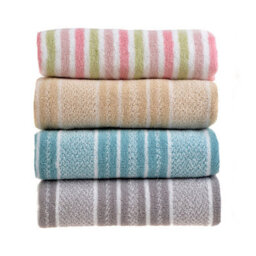Allure Bath Fashions Striped Hand Towel Pack Of 2 - Grey - thumbnail 4