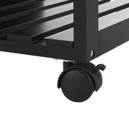 Beliani  Kitchen Trolley Boves Black - thumbnail 8