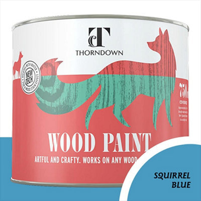 Thorndown Squirrel Blue Wood Paint 750 Ml - image 1