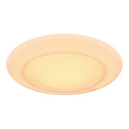 Luminosa Lighting Luminosa Rava Patterned Glass Flush Ceiling Light White Led Dimmable 3000-6500K Remote Control - thumbnail 5