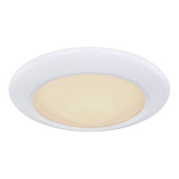 Luminosa Lighting Luminosa Rava Patterned Glass Flush Ceiling Light White Led Dimmable 3000-6500K Remote Control - thumbnail 8