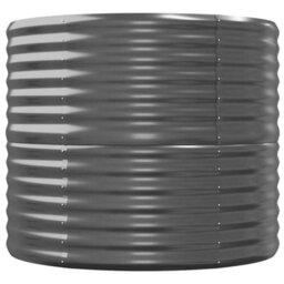 Walplus Garden Raised Bed Galvanised Steel 368X80X68 Cm Anthracite - thumbnail 4