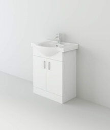 Veebath Rosina 1600mm Bath, White Vanity Unit & Taps Bathroom Suite - thumbnail 2