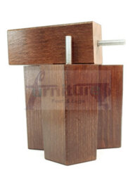 L&F 4X Replacement Furniture Legs Solid Wood 110mm High Sofas Chairs Settee Cabinets Legs M8 Tsp2055 - thumbnail 6