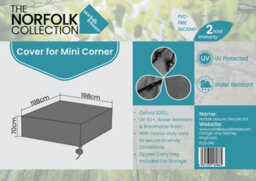 Norfolk Leisure Mini Corner Cover  L198Cm X W198Cm X H70Cm - thumbnail 2