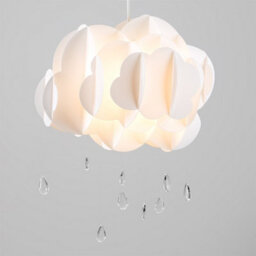 Valuelights Extra Large White Ceiling Shade And Bulb (D)50Cm - thumbnail 2