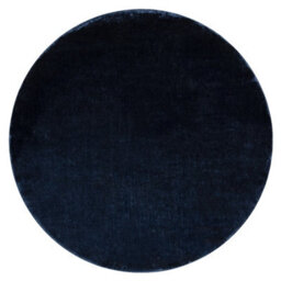 RugsX Carpet Visco Circle Dark Blue 10 Plush, Imitation Of Rabbit Fur  Circle 120 Cm - thumbnail 2