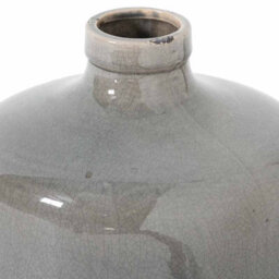 Hill Interiors Uk Homeliving Garda Grey Glazed Chive Vase - thumbnail 4