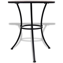 Walplus Bistro Table Terracotta 60 Cm Mosaic - thumbnail 2