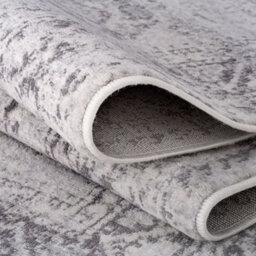 The Rugs Montana Grey Cream Oriental Area Rug And Runner Soft Durable Pet Friendly Easy To Clean Living Room Bedroom 4050 - thumbnail 4