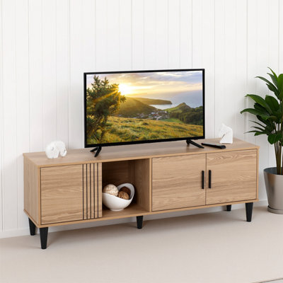 Seconique Tessa Tv Cabinet - Natural Oak - image 1