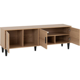 Seconique Tessa Tv Cabinet - Natural Oak - thumbnail 3