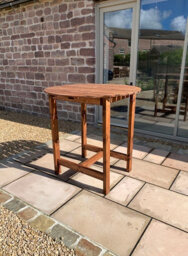 Charles Taylor Trading Alfresco Table Six Seater - L118 X W118 X H110 - Redwood - Fully Assembled - thumbnail 5