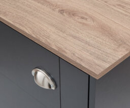 Gfw Kendal Deluxe Shoe Cabinet Slate Blue - thumbnail 8