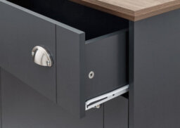 Gfw Kendal Deluxe Shoe Cabinet Slate Blue - thumbnail 9