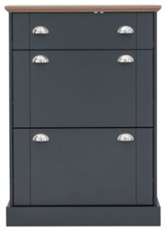 Gfw Kendal Deluxe Shoe Cabinet Slate Blue - thumbnail 3