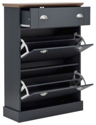 Gfw Kendal Deluxe Shoe Cabinet Slate Blue - thumbnail 2