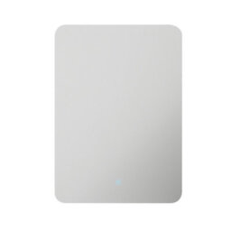 FNX Bathrooms Kingston Backlit Led Bathroom Mirror With Tunable White, Demister & Shaver Socket (H700 X W500mm) - thumbnail 2