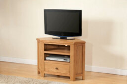 Buttercup Farm Shrewsbury Corner Tv Unit - L45 X W90 X H65 Cm - Oak
