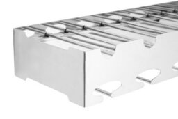 Orsina Elegant 6 Bottle Silver Wide Wine Rack, Space Saving Wine Bottle Rack For Cupboard, Stylish Wine Rack - thumbnail 3