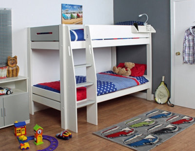 Kids Avenue Urban Grey Bunkbed 1 - image 1