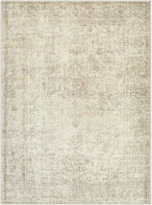 Livabliss Becki Owens Margot-Vintage Blue Pink Green Traditional Vintage Boho Living Dining Bedroom Rug 120 X 170 Cm Easy Care, Non Shedding - image 1