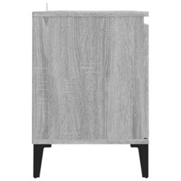 Vidaxl Tv Cabinet With Metal Legs Grey Sonoma 103.5X35X50 Cm - thumbnail 7