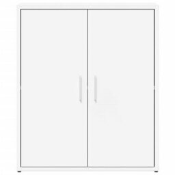 Berkfield Sideboards 2 Pcs White 60X31X70 Cm Engineered Wood - thumbnail 5
