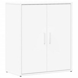 Berkfield Sideboards 2 Pcs White 60X31X70 Cm Engineered Wood - thumbnail 4