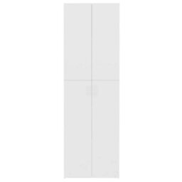 Berkfield Office Cabinet White 60X32X190 Cm Engineered Wood - thumbnail 6