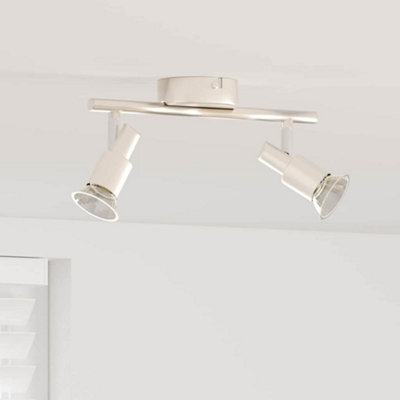Walplus Ceiling Spotlight Brushed Nickel 25.5 X 8 X 11 Cm Steel - image 1