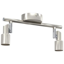 Walplus Ceiling Spotlight Brushed Nickel 25.5 X 8 X 11 Cm Steel - thumbnail 4