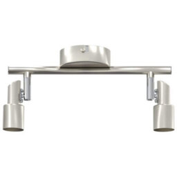 Walplus Ceiling Spotlight Brushed Nickel 25.5 X 8 X 11 Cm Steel - thumbnail 5