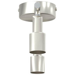 Walplus Ceiling Spotlight Brushed Nickel 25.5 X 8 X 11 Cm Steel - thumbnail 6