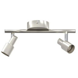 Walplus Ceiling Spotlight Brushed Nickel 25.5 X 8 X 11 Cm Steel - thumbnail 2