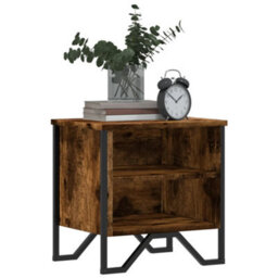 Berkfield Bedside Cabinet Smoked Oak 2 Pcs 40X30X40 Cm Engineered Wood - thumbnail 4