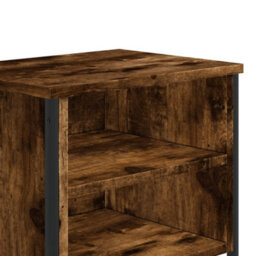 Berkfield Bedside Cabinet Smoked Oak 2 Pcs 40X30X40 Cm Engineered Wood - thumbnail 8