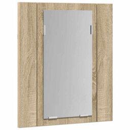 Walplus Led Bathroom Mirror Cabinet Sonoma Oak 40X12X45 Cm Acrylic - thumbnail 8