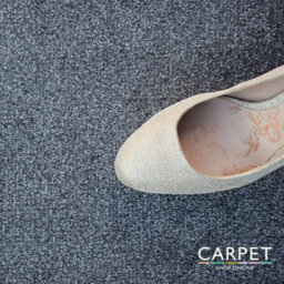 Carpet Shop Online Galmor Blue Grey Twist Carpet 3.5M X 4M - thumbnail 6