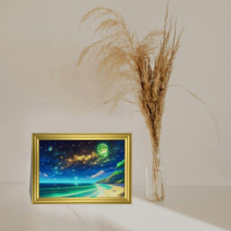 "AK Frames 11X8.5"" Classic Gold Modern Picture Frame - Poster Frame For Photos, Prints And Wall Art - Elegant Home Decor" - thumbnail 5