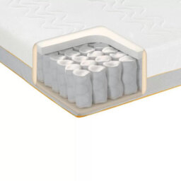 Xample Dormeo Options Hybrid Super King Mattress 180X200Cm Medium/firm With Memory Foam, 475 Pocket Springs & Air Mesh Sides - thumbnail 2