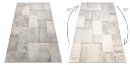 RugsX Carpet Fusion 1200 Cream Beige - Geometric, Modern, Abstract 120X170 Cm - thumbnail 3