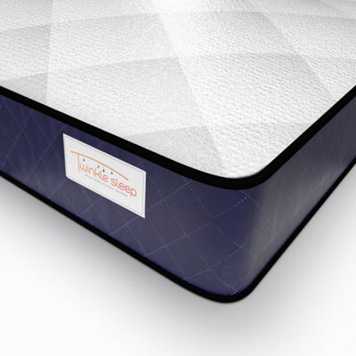 Bedz Online Twinkle Sleep Kids Coil Mattress, Medium Firm, Blue Side, 5Ft King (200X150 Cm) - image 1